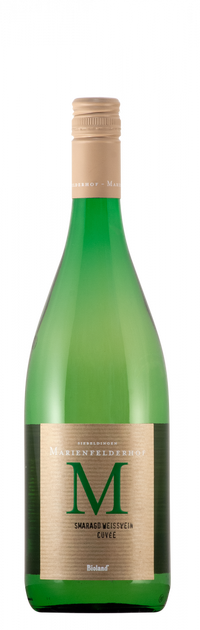 Smaragd Weiswein Cuvée feinherb / Bioland Wein- und Sektgut Marienfelderhof / Siebeldingen/Pfalz