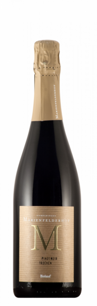 2021 Pinot Noir Rotsekt trocken / Bioland Wein- und Sektgut Marienfelderhof / Siebeldingen/Pfalz