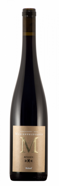 Dornfelder unikat trocken / Bioland Wein- und Sektgut Marienfelderhof / Siebeldingen/Pfalz