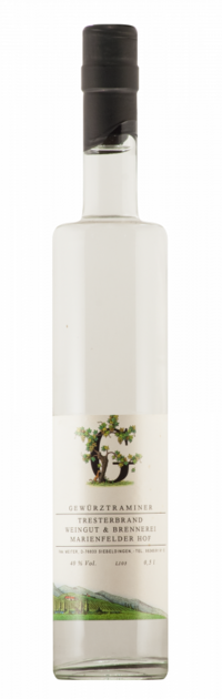  Tresterbrand vom Gewürztraminer / Bioland Wein- und Sektgut Marienfelderhof / Siebeldingen/Pfalz